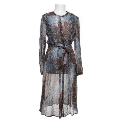 Klänning (Blå, Flerfärgad) från Set Polyester, Viskos