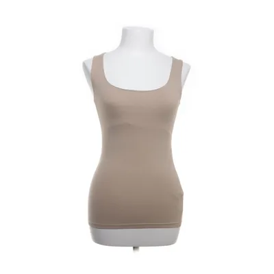 Tanktop (Beige) van Zara W&B Collection Elastaan, Polyamide