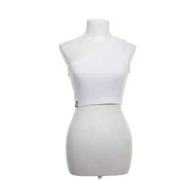 Crop top (White) from Lazuli Label Elastane, Nylon