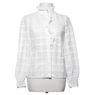 Blus (Vit) från Sézane Ekologisk bomull, Återvunnen polyester, Viskos