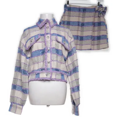 Set (Beige, Blauw, Lila) van Shoeby Katoen, Polyester