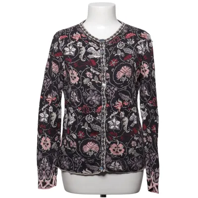 Strickjacke (Schwarz, Pink, Mehrfarbig) von Ivko Woman Baumwolle
