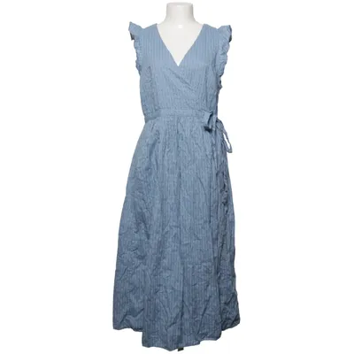 Wrap dress (Blue) from & Other Stories Cotton, Viscose