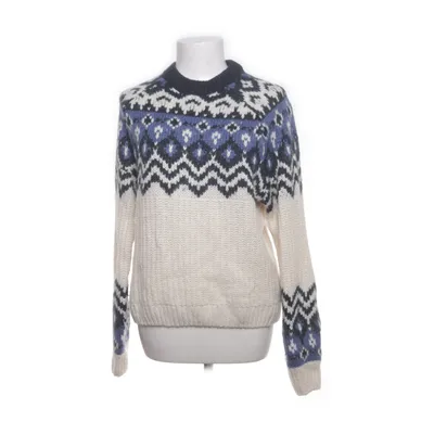 Tröja (Vit, Blå) från Women Essentials by Tchibo Akryl, Ull