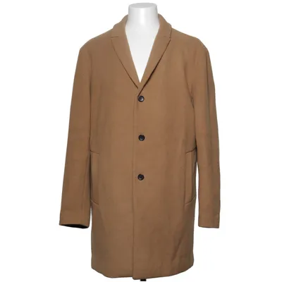 Frakke (Brun) fra Premium by Jack & Jones Polyester, Uld