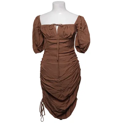 Dress (Brown) from Adoore Linen, Tencel, Viscose