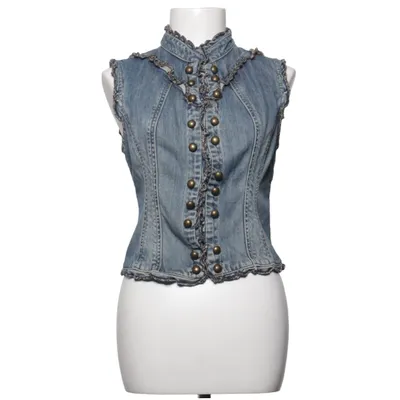 Gilet en jean (Bleu) de Zoul Coton