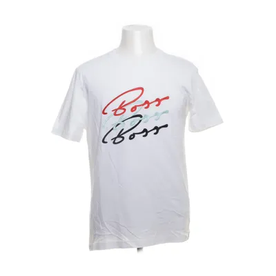T-shirt (Vit) från Boss Bomull, Elastan