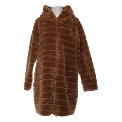 Vinterfrakke (Brun) fra New Collection Polyester, Polyurethan, Viscose