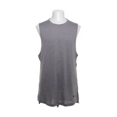 Sports tank top (Gray) from Nike Elastane, Polyester