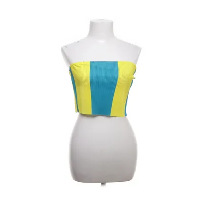 Tube top (Blauw, Geel) van Something New Polyester