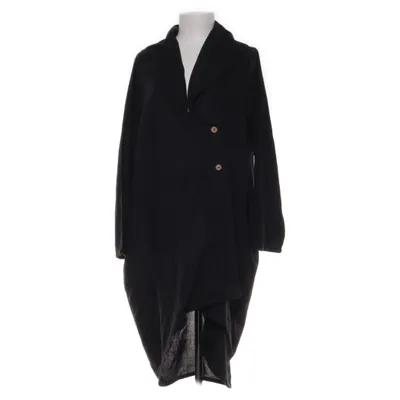 Coat (Black) from Zanzea Collection Cotton, Polyester