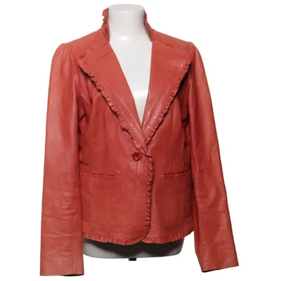 Leather blazer (Red) from Rino & Pelle Leather