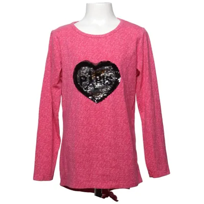 Langærmet t-shirt (Pink) fra Active Sports Bomuld, Elastan