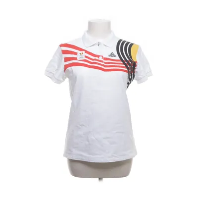 Poloshirt (Wit, Meerkleurig) van Peak Katoen, Elastaan