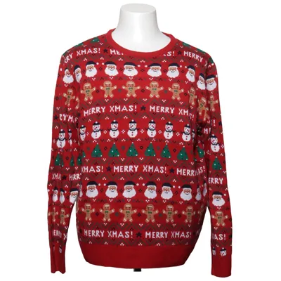 Jultröja (Röd, Flerfärgad) från Tex Akryl
