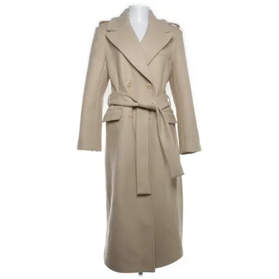 Frakke (Beige) fra Mathilde & Sophie Gøhler x NA-KD Akryl, Polyester