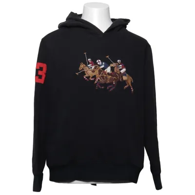 Hoodie (Black) from Polo Ralph Lauren Cotton, Polyester