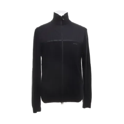 Cardigan (Zwart) van Boss Katoen, Polyamide, Polyester, Wol