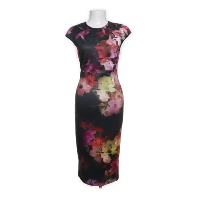 Långklänning (Svart, Flerfärgad) från Ted Baker Polyester, Elastan