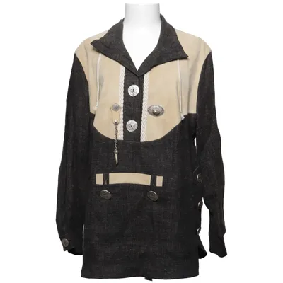Vêtement traditionnel (Gris, Beige) de Feelings Coton, Cuir, Lin
