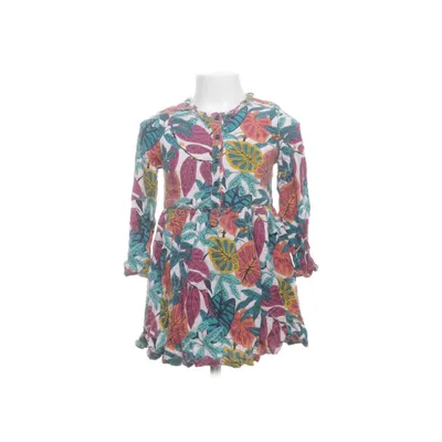 Dress (White, Multicolored) from Du Pareil Au Meme Cotton, Viscose