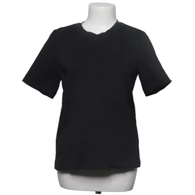 T-shirt (Sort) fra Arket Bomuld, Elastan