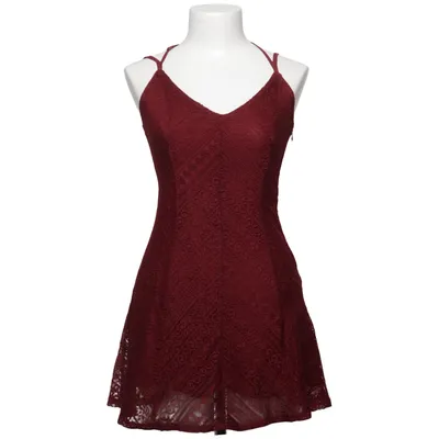 Kleid (Rot) von Hollister Elasthan, Polyamid, Viskose