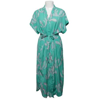 Slå-om-kjole (Grøn, Flerfarvet) fra Lindex Polyester