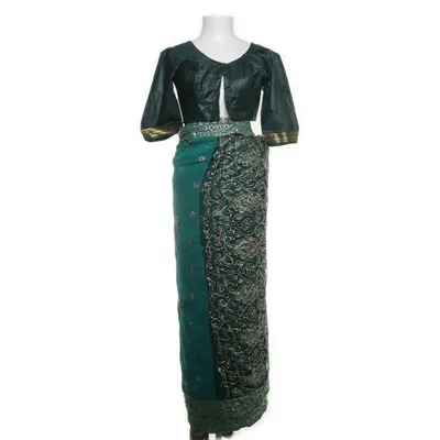 Sari (Green) from Mayur