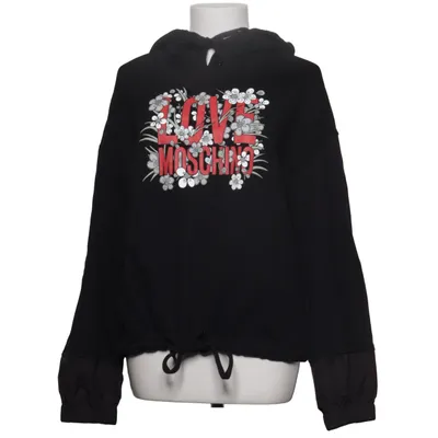 Hættetrøje (Sort) fra Love Moschino Bomuld, Polyester