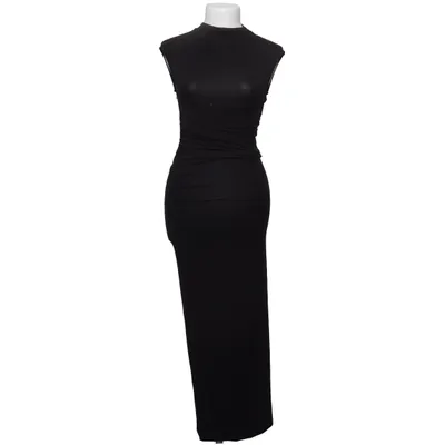 Robe longue (Noir) de Gina Tricot Élasthane, Viscose