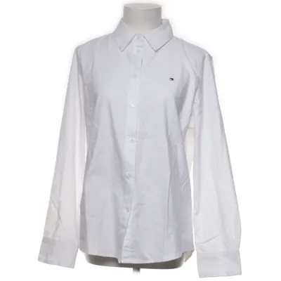 Chemise (Blanc) de Tommy Hilfiger Coton, Élasthane