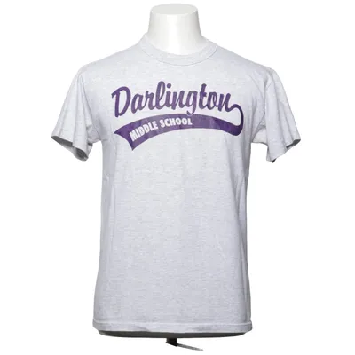 T-shirt (Grå) fra Russell Athletic Bomuld, Polyester