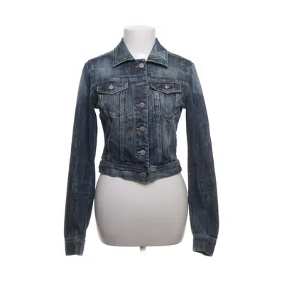 Jeansjacka (Blå) från Denim by Lindex Bomull, Elastan