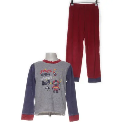 Pyjama (Rood, Blauw, Grijs) van Tissaia Katoen, Polyester