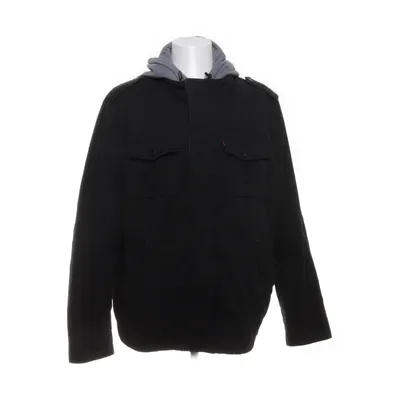 Foret Jeansjakke (Sort, Grå) fra Levi Strauss & Co Bomuld, Polyester, Kunstpels