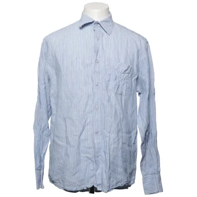 Shirt (Blauw, Wit) van Infinity Linnen