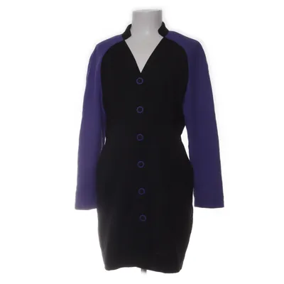 Klänning (Svart, Lila) från Gardenia Polyester, Viskos