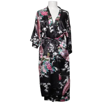 Kimono (Black, Multicolored) from Sam Well Silk