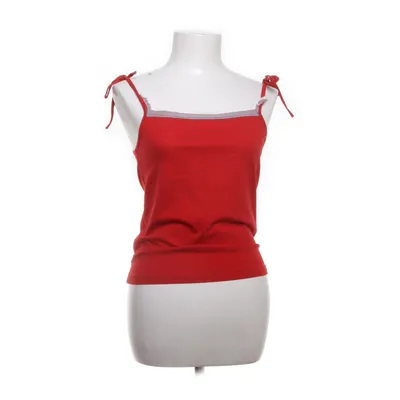 Tanktop (Rood) van Schumacher Katoen, Elastaan