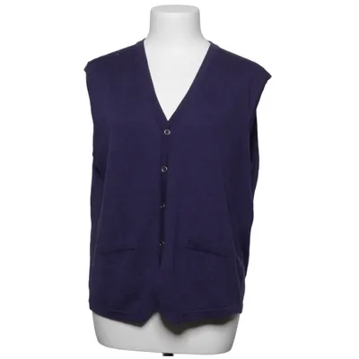 Vest (Purple, Blue) from TM Lewin Merino wool, Polyester