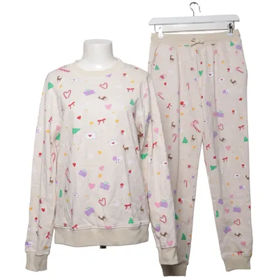 Pyjamasz (Beige, Flerfarvet) fra Jule Sweaters Økologisk bomuld