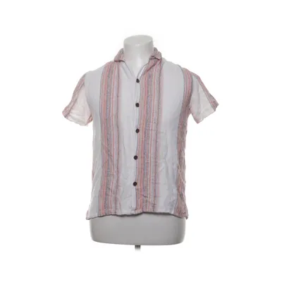 Chemise à manches courtes (Blanc, Multicolore) de Springfield Coton, Viscose