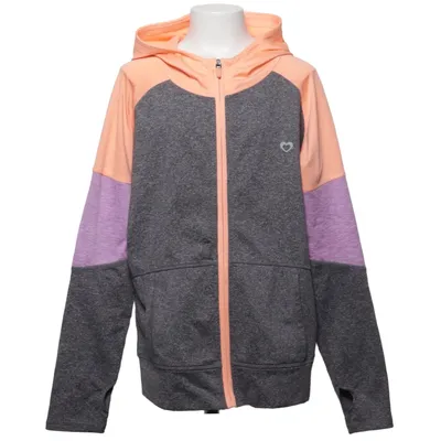 Capuchon sweater (Grijs, Roze, Lila) van Young Dimension Elastaan, Polyester