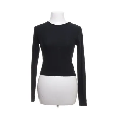 Lange mouwen shirt (Zwart) van PrettyLittleThing Elastaan, Polyester