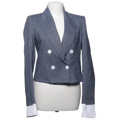 Blazer (Bleu) de Zara Acétate