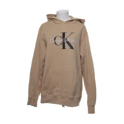Huvtröja (Beige) från Calvin Klein Jeans Bomull