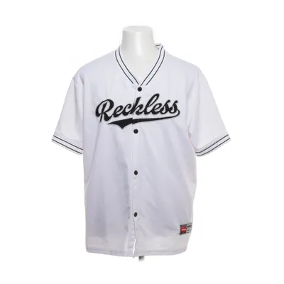 Baseballtröja (Vit, Svart, Grå) från FSBN Polyester