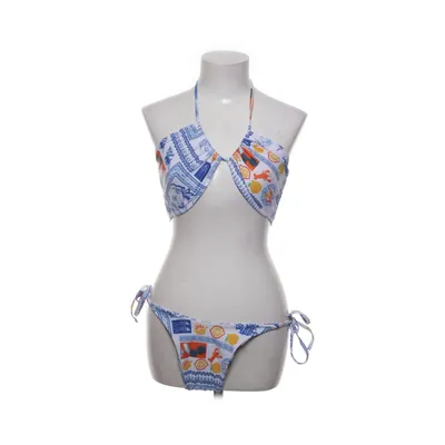 Bikini (Blauw, Wit, Oranje)
